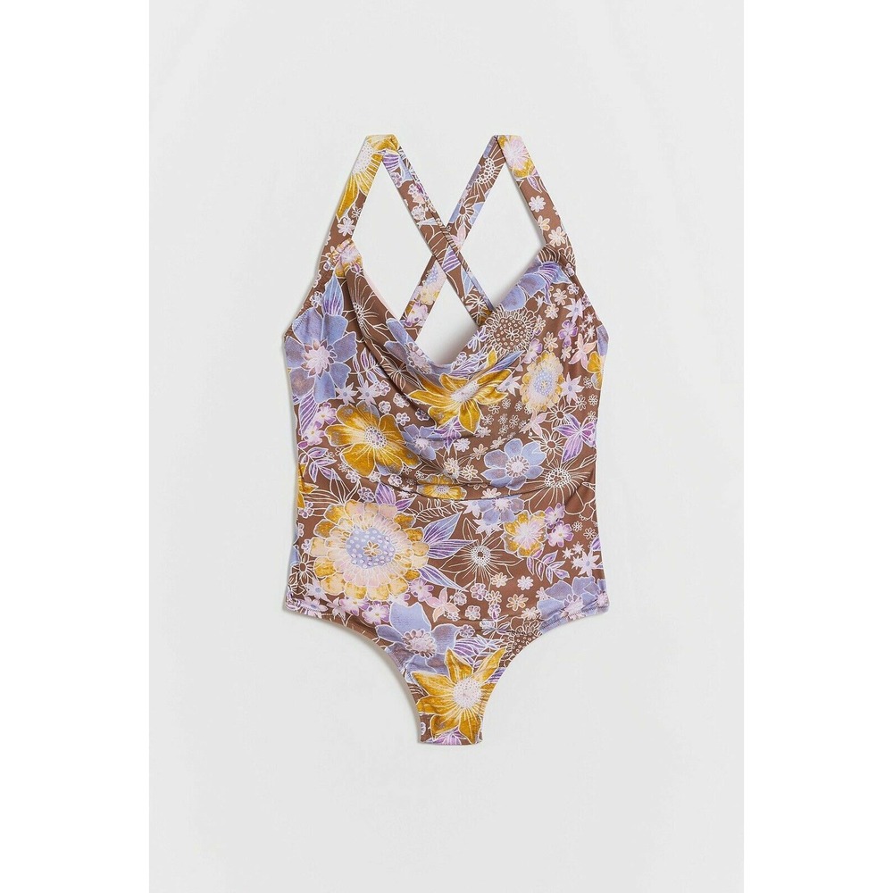 NWT Anthropologie Alana Gunn Willandra One Piece Swimsuit Bathing Suit Medium